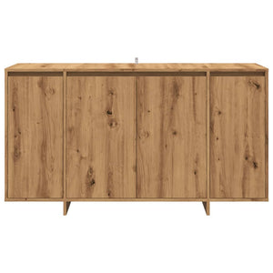 vidaXL Sideboard Artisan Oak 135x41x75 cm Engineered Wood