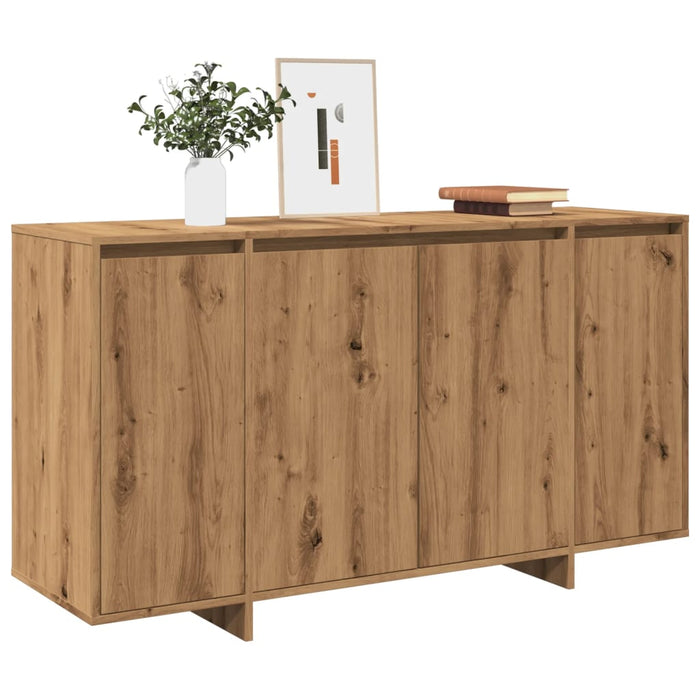 vidaXL Sideboard Artisan Oak 135x41x75 cm Engineered Wood