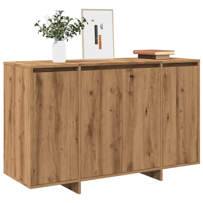 vidaXL Sideboard Artisan Oak 120x41x75 cm Engineered Wood