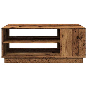 vidaXL Coffee Table Old Wood 102x55x43 cm Engineered Wood