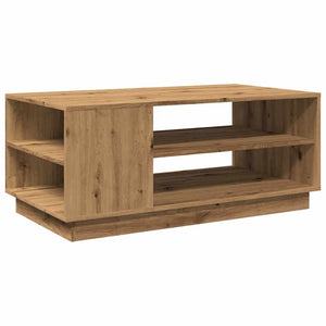 vidaXL Coffee Table Artisan Oak 102x55x43 cm Engineered Wood