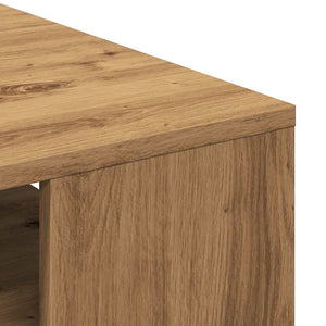 vidaXL Coffee Table Artisan Oak 102x55x43 cm Engineered Wood