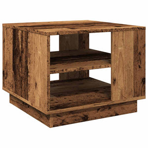 vidaXL Coffee Table Old Wood 55x55x42 cm Engineered Wood