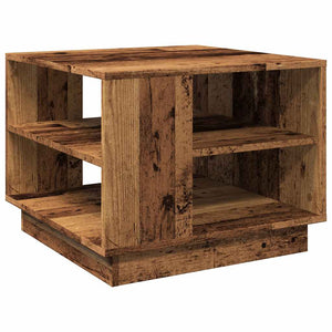 vidaXL Coffee Table Old Wood 55x55x42 cm Engineered Wood