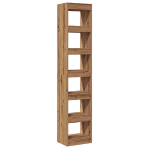 vidaXL Book Cabinet/Room Divider Artisan Oak 40x30x198 cm