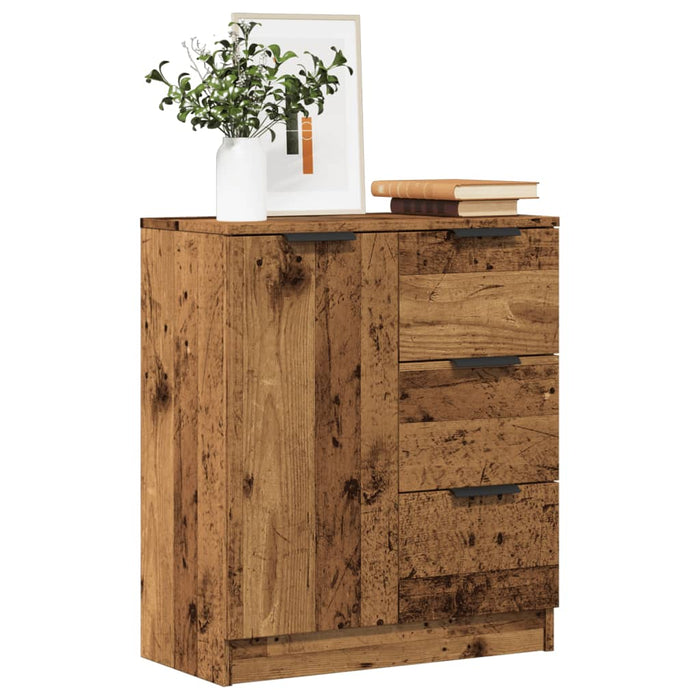 vidaXL Sideboard Old Wood 60x30x70 cm Engineered Wood