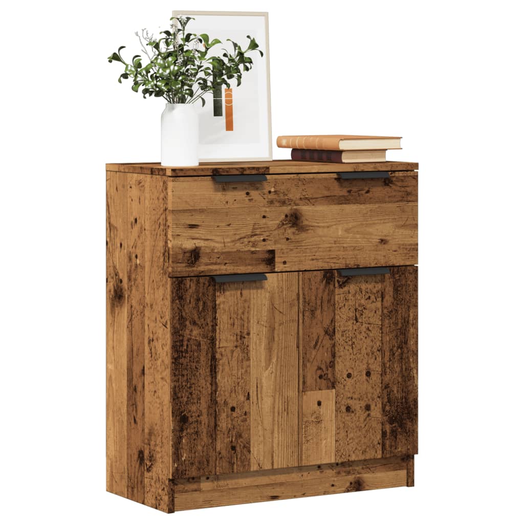 vidaXL Sideboard Old Wood 60x30x70 cm Engineered Wood