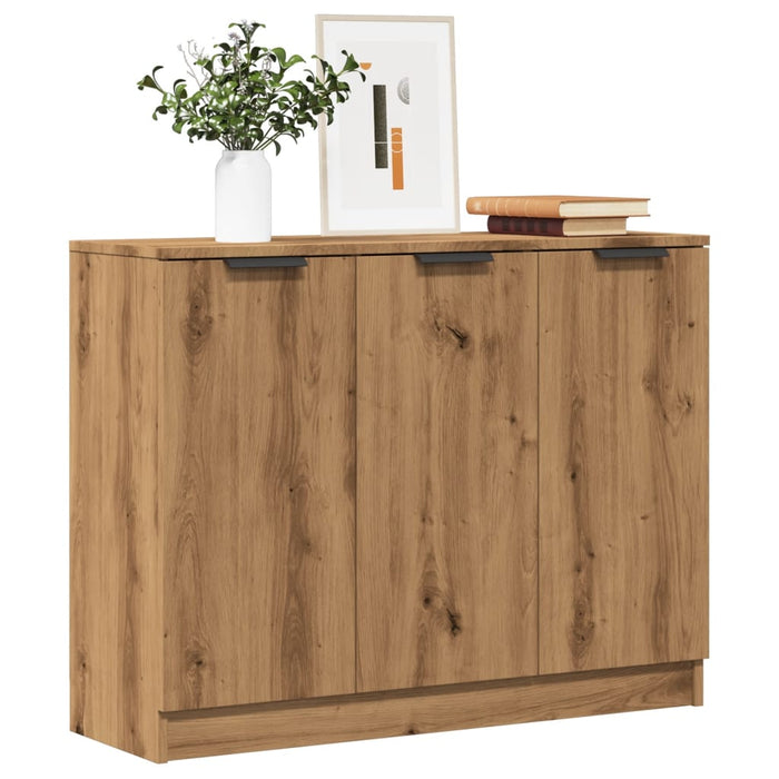 vidaXL Sideboard Artisan Oak 90.5x30x70 cm Engineered Wood