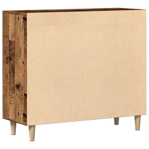 vidaXL Sideboard Old Wood 90x34x80 cm Engineered Wood