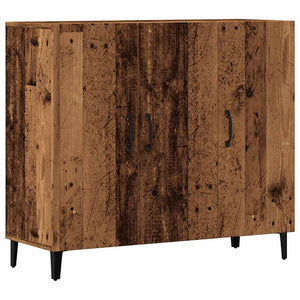 vidaXL Sideboard Old Wood 90x34x80 cm Engineered Wood