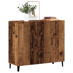 vidaXL Sideboard Old Wood 90x34x80 cm Engineered Wood