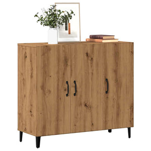 vidaXL Sideboard Artisan oak 90x34x80 cm Engineered Wood