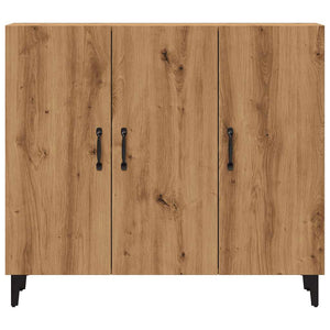 vidaXL Sideboard Artisan oak 90x34x80 cm Engineered Wood