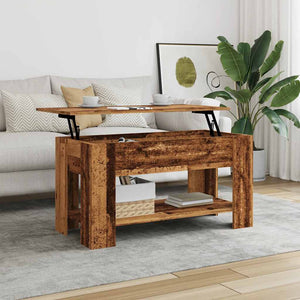 vidaXL Coffee Table Old Wood 101x49x52 cm Engineered Wood