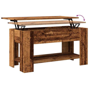 vidaXL Coffee Table Old Wood 101x49x52 cm Engineered Wood