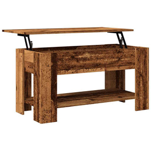 vidaXL Coffee Table Old Wood 101x49x52 cm Engineered Wood