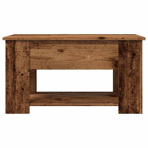 vidaXL Coffee Table Old Wood 79x49x41 cm Engineered Wood