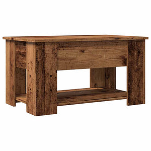 vidaXL Coffee Table Old Wood 79x49x41 cm Engineered Wood