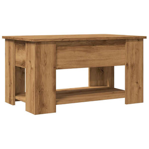 vidaXL Coffee Table Artisan Oak 79x49x41 cm Engineered Wood