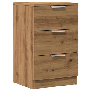 vidaXL Bedside Cabinet Artisan Oak 40x36x65 cm Engineered Wood