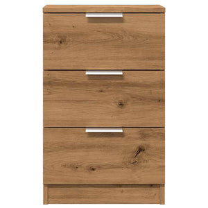 vidaXL Bedside Cabinet Artisan Oak 40x36x65 cm Engineered Wood