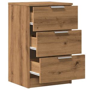 vidaXL Bedside Cabinet Artisan Oak 40x36x65 cm Engineered Wood