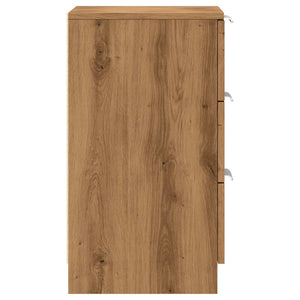 vidaXL Bedside Cabinets 2 pcs Artisan Oak 40x36x65 cm Engineered Wood