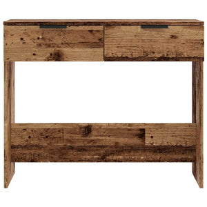 vidaXL Console Table Old Wood 90x36x75 cm Engineered Wood