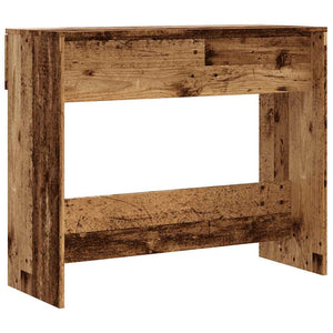 vidaXL Console Table Old Wood 90x36x75 cm Engineered Wood