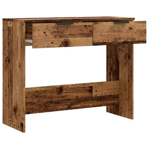 vidaXL Console Table Old Wood 90x36x75 cm Engineered Wood