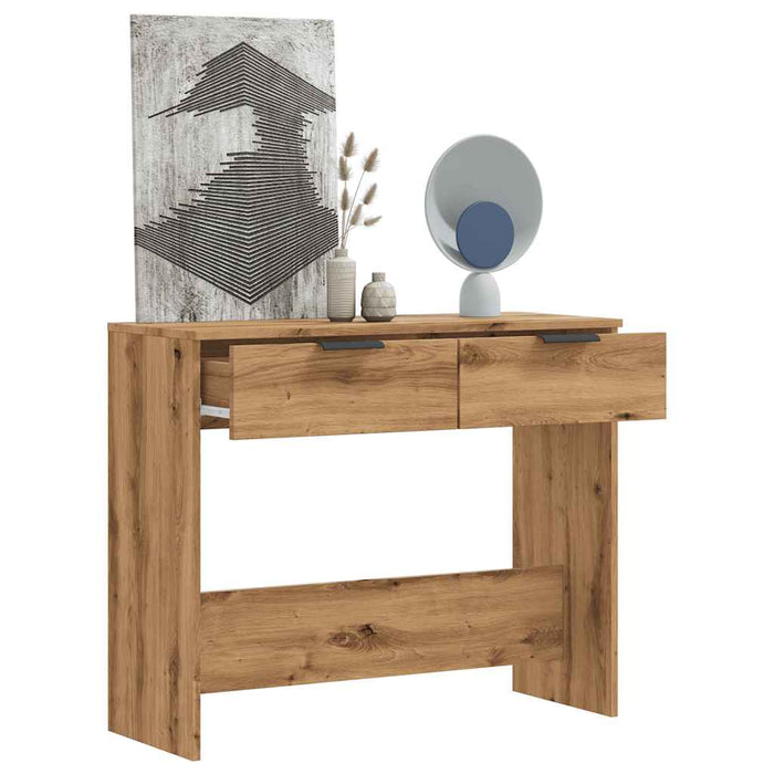 vidaXL Console Table Artisan Oak 90x36x75 cm Engineered Wood