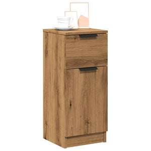 vidaXL Sideboards 2 pcs Artisan Oak 30x30x70 cm Engineered Wood