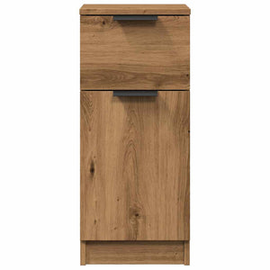 vidaXL Sideboards 2 pcs Artisan Oak 30x30x70 cm Engineered Wood