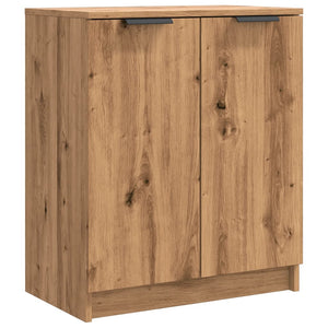 vidaXL Shoe Cabinet Artisian Oak 59x35x70 cm Engineered Wood