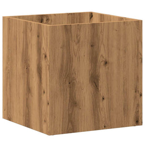 vidaXL Planter Box Artisan Oak 40x40x40 cm Engineered Wood