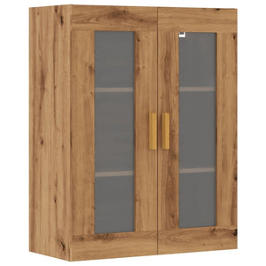 vidaXL Hanging Wall Cabinet Artisian Oak 69.5x34x90 cm