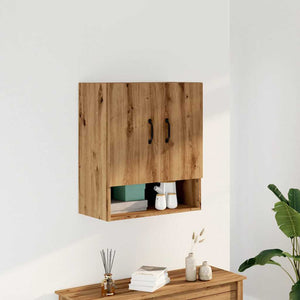 vidaXL Wall Cabinet Artisan Oak 60x31x70 cm Engineered Wood