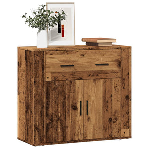 vidaXL Sideboard Old Wood 80x33x70 cm Engineered Wood