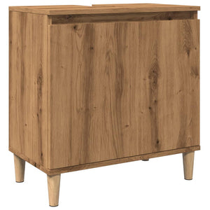 vidaXL Sink Cabinet Artisan Oak 58x33x60 cm Engineered Wood