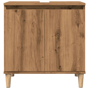 vidaXL Sink Cabinet Artisan Oak 58x33x60 cm Engineered Wood