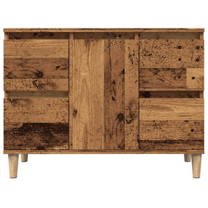 vidaXL Sink Cabinet Old Wood 80x33x60 cm Engineered Wood