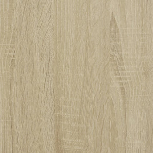 vidaXL Bathroom Cabinet Sonoma Oak 80x33x60 cm Engineered Wood