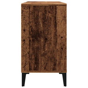 vidaXL Sink Cabinet Old Wood 80x33x60 cm Engineered Wood