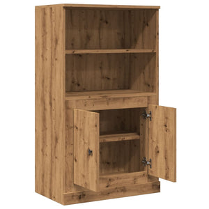 vidaXL Highboard Artisian Oak 60x35.5x103.5 cm Engineered Wood