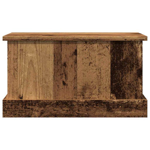 vidaXL Storage Box Old Wood 30x50x28 cm Engineered Wood