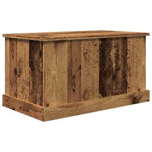 vidaXL Storage Box Old Wood 70x40x38 cm Engineered Wood