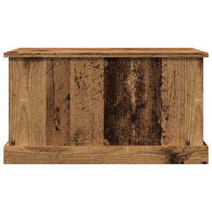 vidaXL Storage Box Old Wood 70x40x38 cm Engineered Wood