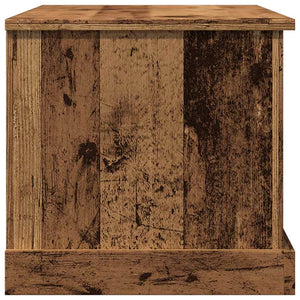 vidaXL Storage Box Old Wood 70x40x38 cm Engineered Wood