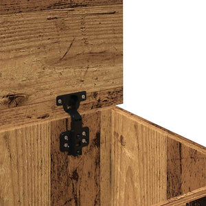 vidaXL Storage Box Old Wood 70x40x38 cm Engineered Wood