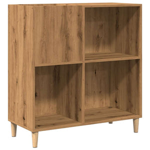 vidaXL Record Cabinet Artisan Oak 84.5x38x89 cm Engineered Wood